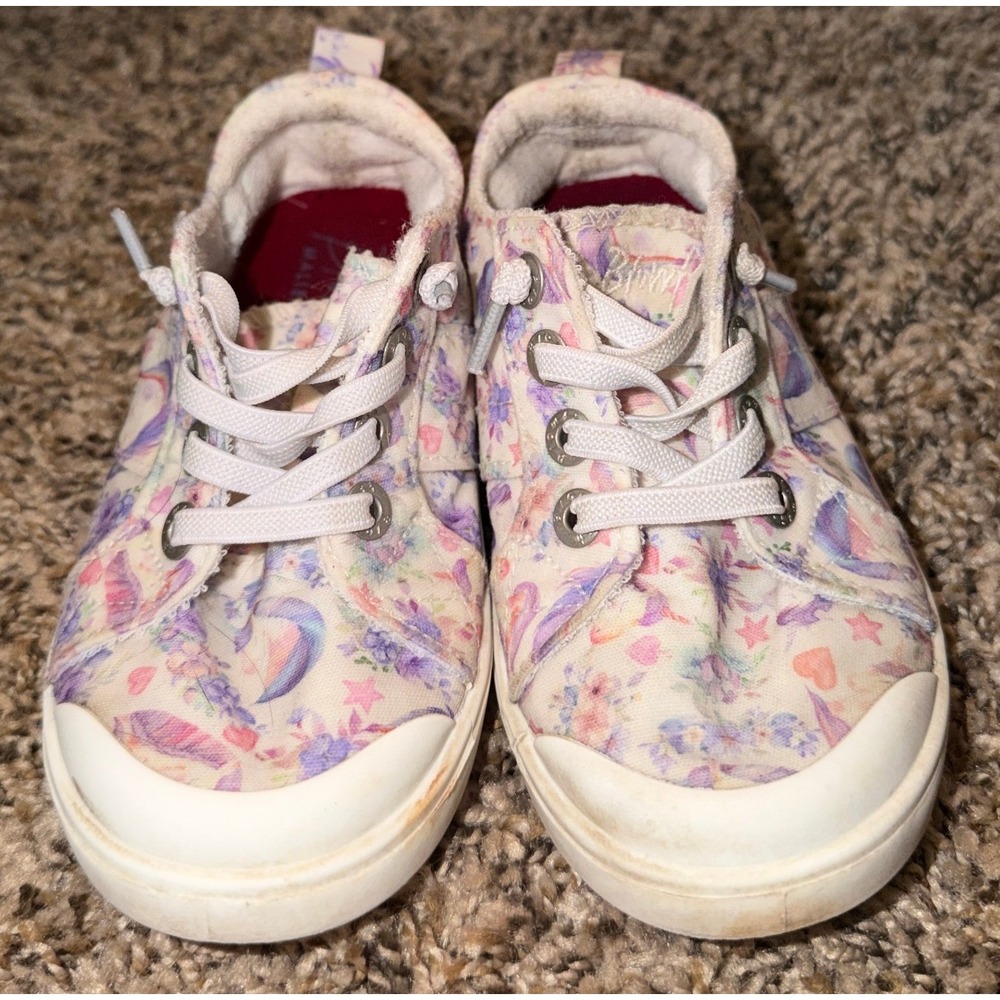 Blowfish-Malibu Unicorn Slip On Canvas Sneakers Size 13 - Picture 2 of 9